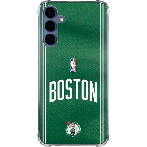 NBA Boston Celtics Jersey Galaxy S24 Clear Case